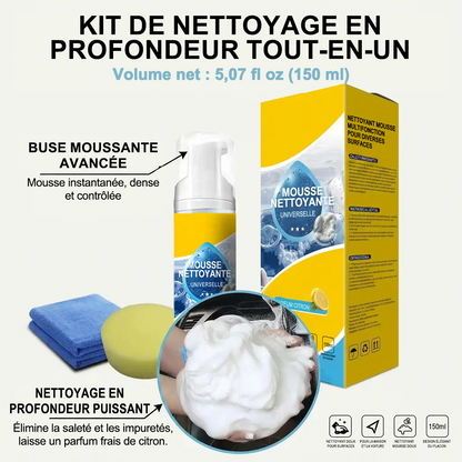 🔥Dernier jour : -80 %💦 Nettoyant mousse multi-enzymes 4-en-1