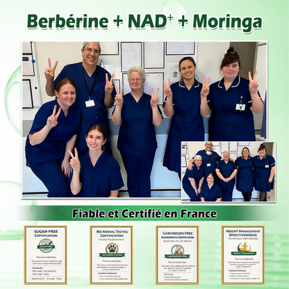 【🇫🇷Recommandation du médecin👩‍⚕️】Purelora® Moringa · Berbérine × NAD+ 10-en-1 Patch Nano-Aiguilles Avancé 🇫🇷 | 𝘽𝙖𝙠𝙚𝙙 𝙗𝙮 𝙨𝙘𝙞𝙚𝙣𝙘𝙚 | Formule 10-en-1 | Résultats en 7 jours ⏳