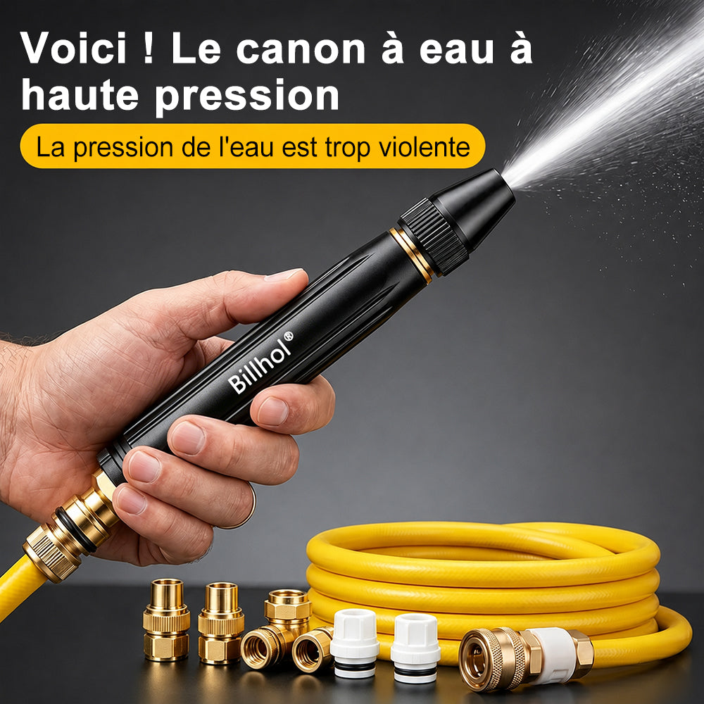 🏆 Billhol® Pistolet de lavage haute pression pour la maison, indispensable pour arroser les plantes et les légumes, ainsi que pour laver la voiture 👍💦