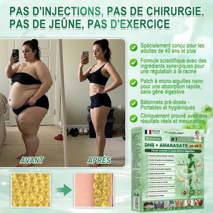 𝐏𝐮𝐫𝐞𝐥𝐨𝐫𝐚® 𝐌𝐞𝐭𝐚𝐛𝐨𝐥𝐢𝐜 𝐌𝐚𝐭𝐫𝐢𝐱™ – 𝐏𝐚𝐭𝐜𝐡 𝐍𝐚𝐧𝐨 à 𝐌𝐢𝐜𝐫𝐨𝐧𝐞𝐞𝐝𝐥𝐞𝐬 𝟏𝟎-𝐞𝐧-𝟏 𝐃𝐇𝐁 + 𝐀𝐦𝐚𝐫𝐚𝐬𝐚𝐭𝐞 💧𝐔𝐧𝐞 𝐬𝐞𝐮𝐥𝐞 𝐚𝐩𝐩𝐥𝐢𝐜𝐚𝐭𝐢𝐨𝐧 𝐩𝐚𝐫 𝐣𝐨𝐮𝐫 ✅𝐂𝐨𝐧𝐯𝐢𝐞𝐧𝐭 𝐚𝐮𝐱 𝐜𝐚𝐬 𝐝’𝐨𝐛é𝐬𝐢𝐭é, 𝐝𝐞 𝐫𝐞𝐥â𝐜𝐡𝐞𝐦𝐞𝐧𝐭 𝐜𝐮𝐭𝐚𝐧é, 𝐝𝐞 𝐝𝐢𝐚𝐛è𝐭𝐞, 𝐝𝐞 𝐯𝐚𝐫𝐢𝐜𝐞𝐬, 𝐝𝐞 𝐥𝐲𝐦𝐩𝐡œ𝐝è𝐦𝐞, 𝐝𝐞 𝐭𝐫𝐨𝐮𝐛𝐥𝐞𝐬 𝐝𝐮 𝐬𝐨𝐦𝐦𝐞𝐢𝐥 𝐞𝐭 𝐝𝐞 𝐝𝐨𝐮𝐥𝐞𝐮𝐫𝐬 𝐚𝐫𝐭𝐢𝐜𝐮𝐥𝐚𝐢𝐫𝐞𝐬