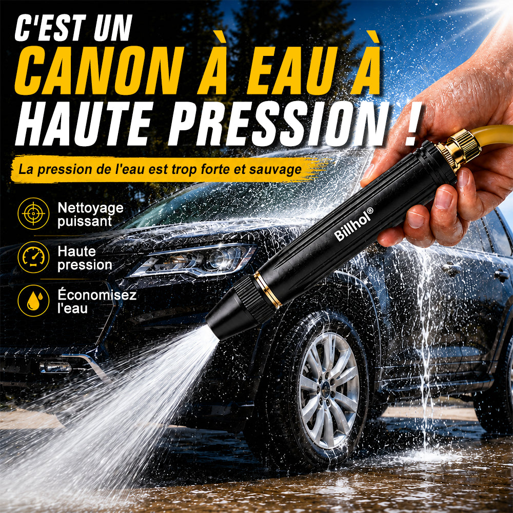 🏆 Billhol® Pistolet de lavage haute pression pour la maison, indispensable pour arroser les plantes et les légumes, ainsi que pour laver la voiture 👍💦