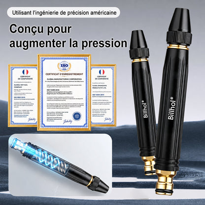 🏆 Billhol® Pistolet de lavage haute pression pour la maison, indispensable pour arroser les plantes et les légumes, ainsi que pour laver la voiture 👍💦