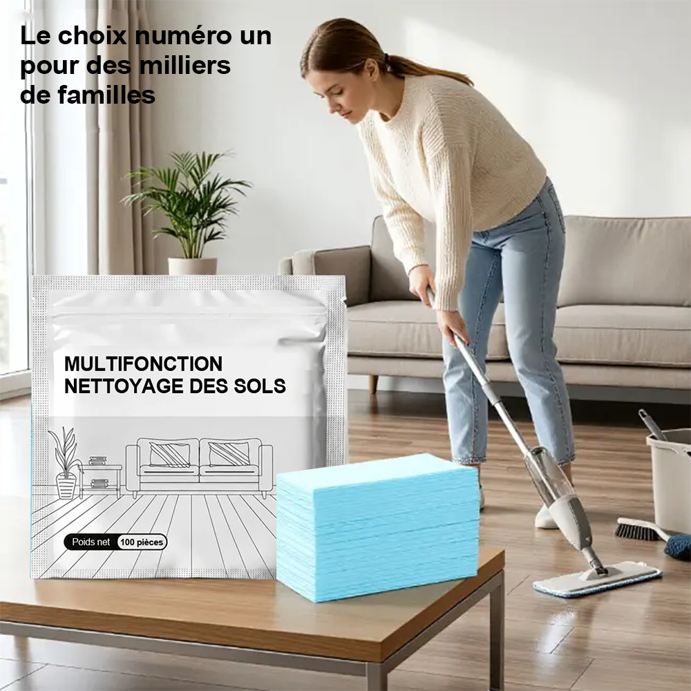 🧼Dernier Jour -80 %✨ Nettoyant Antibactérien Multi-Surfaces pour Parquet, Carrelage et Sol Stratifié