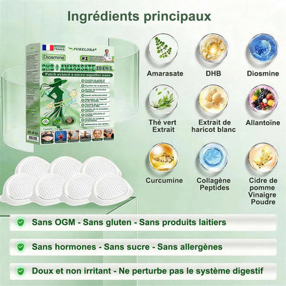 ⚡𝐏𝐮𝐫𝐞𝐥𝐨𝐫𝐚® 𝐌𝐞𝐭𝐚𝐛𝐨𝐥𝐢𝐜 𝐌𝐚𝐭𝐫𝐢𝐱 – 𝐏𝐚𝐭𝐜𝐡 𝐍𝐚𝐧𝐨 à 𝐌𝐢𝐜𝐫𝐨𝐧𝐞𝐞𝐝𝐥𝐞𝐬 𝟏𝟎-𝐞𝐧-𝟏 𝐃𝐇𝐁 + 𝐀𝐦𝐚𝐫𝐚𝐬𝐚𝐭𝐞