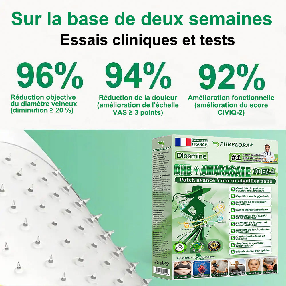 ⚡𝐏𝐮𝐫𝐞𝐥𝐨𝐫𝐚® 𝐌𝐞𝐭𝐚𝐛𝐨𝐥𝐢𝐜 𝐌𝐚𝐭𝐫𝐢𝐱 – 𝐏𝐚𝐭𝐜𝐡 𝐍𝐚𝐧𝐨 à 𝐌𝐢𝐜𝐫𝐨𝐧𝐞𝐞𝐝𝐥𝐞𝐬 𝟏𝟎-𝐞𝐧-𝟏 𝐃𝐇𝐁 + 𝐀𝐦𝐚𝐫𝐚𝐬𝐚𝐭𝐞