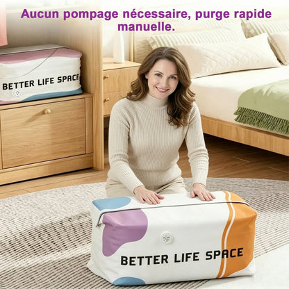 DERNIER JOUR : 3 ACHETÉS = 2 OFFERTS !! 🛒 SVOZK® Sacs de Rangement Sous Vide 3D Sans Pompe 🎁 L’organisateur tout-en-un ultime pour vêtements, jouets, livres, peluches et absolument tout le reste ! 🧸📚👕🧦