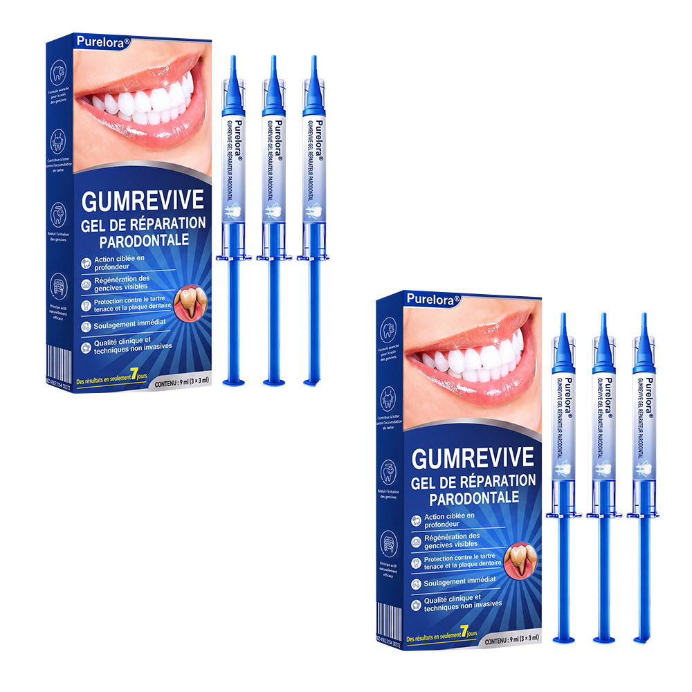 🦷✨ 𝑷𝒖𝒓𝒆𝒍𝒐𝒓𝒂® 𝑮𝒖𝒎𝑹𝒆𝒗𝒊𝒗𝒆 𝑮𝒆𝒍 𝒅𝒆 𝑹é𝒑𝒂𝒓𝒂𝒕𝒊𝒐𝒏 𝑷𝒂𝒓𝒐𝒅𝒐𝒏𝒕𝒂𝒍𝒆
