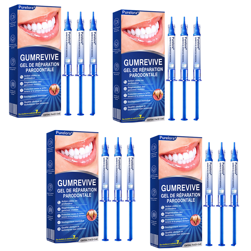 🦷✨ 𝑷𝒖𝒓𝒆𝒍𝒐𝒓𝒂® 𝑮𝒖𝒎𝑹𝒆𝒗𝒊𝒗𝒆 𝑮𝒆𝒍 𝒅𝒆 𝑹é𝒑𝒂𝒓𝒂𝒕𝒊𝒐𝒏 𝑷𝒂𝒓𝒐𝒅𝒐𝒏𝒕𝒂𝒍𝒆