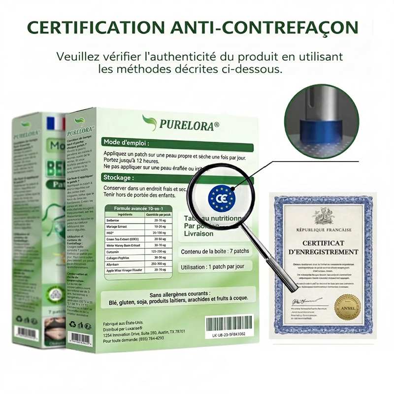⚡𝐏𝐮𝐫𝐞𝐥𝐨𝐫𝐚® 𝐌𝐞𝐭𝐚𝐛𝐨𝐥𝐢𝐜 𝐌𝐚𝐭𝐫𝐢𝐱 – 𝐏𝐚𝐭𝐜𝐡 𝐍𝐚𝐧𝐨 à 𝐌𝐢𝐜𝐫𝐨𝐧𝐞𝐞𝐝𝐥𝐞𝐬 𝟏𝟎-𝐞𝐧-𝟏 𝐃𝐇𝐁 + 𝐀𝐦𝐚𝐫𝐚𝐬𝐚𝐭𝐞
